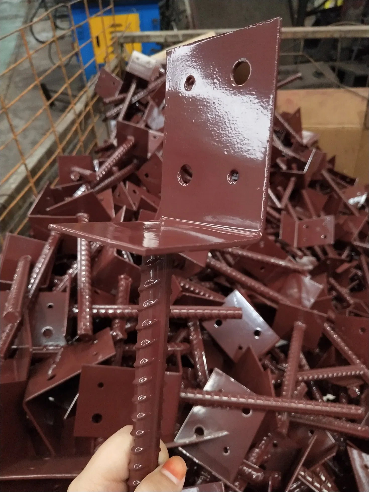 H-Pole Anchor for 12 X 12 Cm Posts