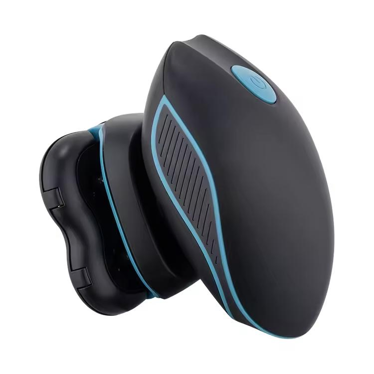 Electric 4-in-1 USB Rechargeable Men's Bald Grooming Kit Rotary Shaver