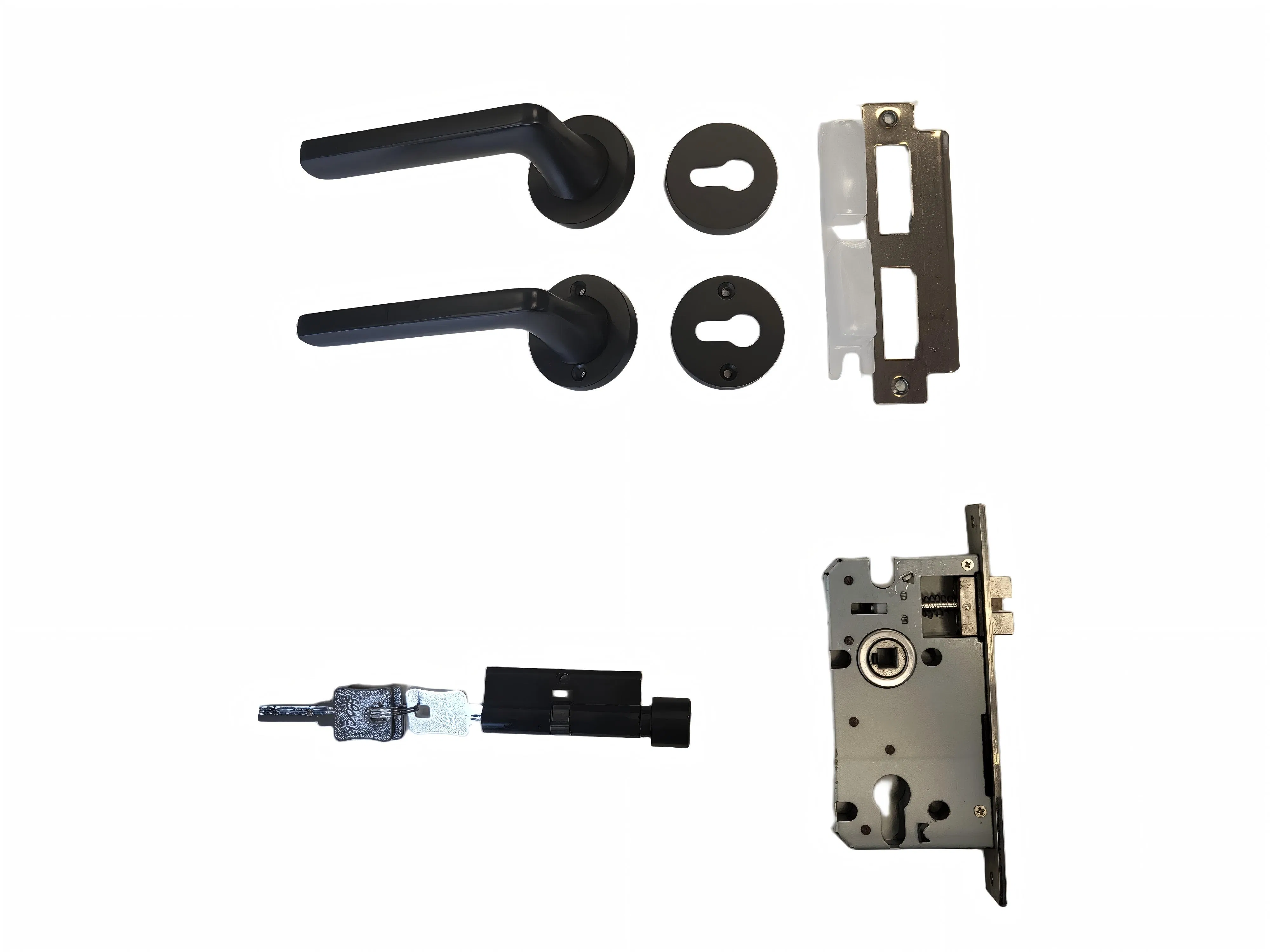 Wooden Door Lock Set, Split Type Door Lock Set, Indoor Door Lock Modern Design, 2024 New Model