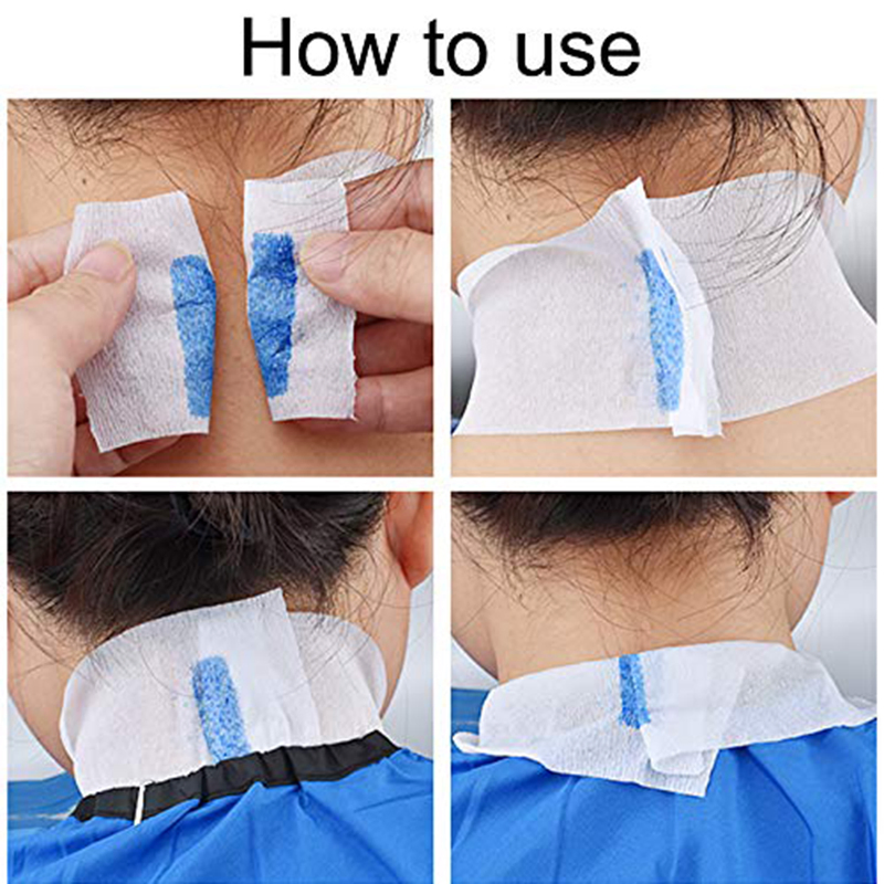 Neck Paper Hair Salon Customized Roll Neck Ruffles Neck Paper for Barber
