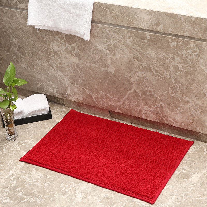 Chenille Living Room Bedroom Kitchen Bathroom Absorbent Non-Slip Rugs
