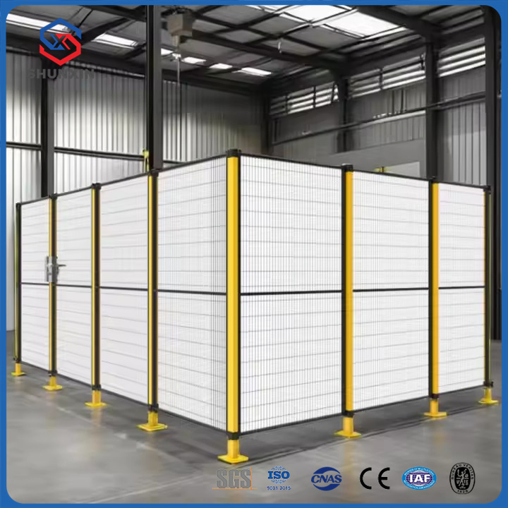 Factory Heat Treated Temporary Fencing Panel Warehouse Security Fence