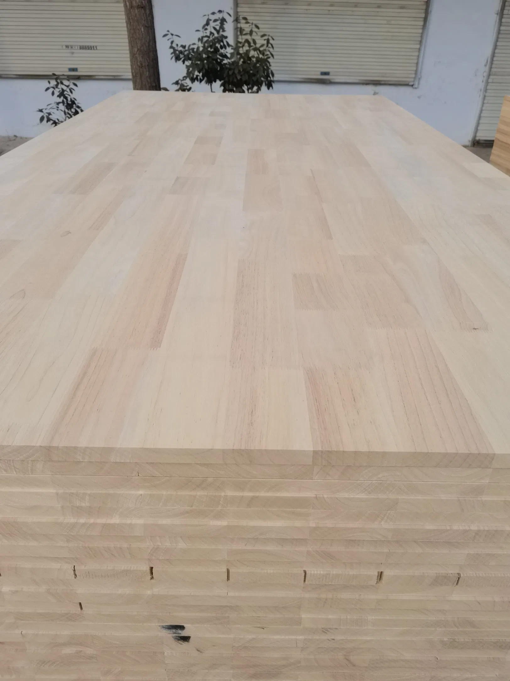 Solid Wood Board Finger Joint Laminated Board Rubber Wood