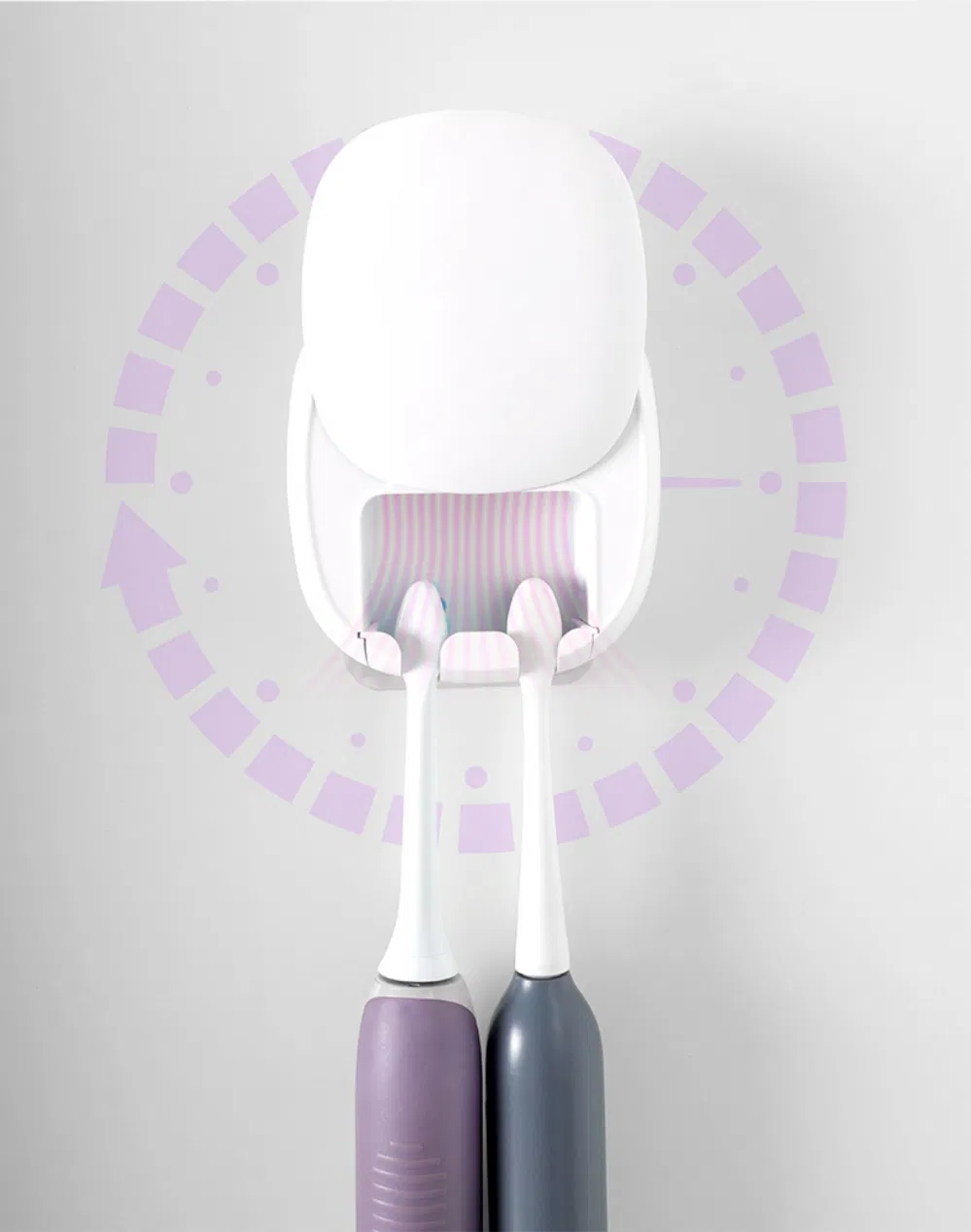 Настенная УФ-стерилизатор для зубных щеток