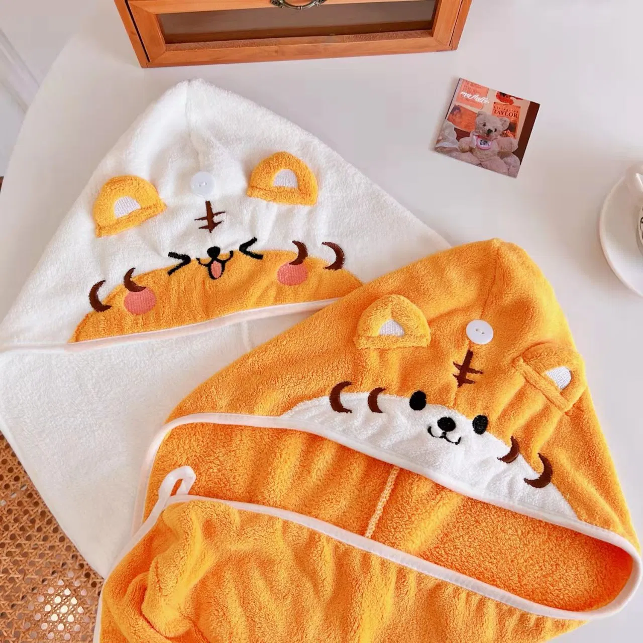 Coral Fleece Bath Hair Towel Cap Hair Drying Towel Dry Hair Towel Bath Wrap Head Drying Hat Dry Hair Cap Wrap for Women