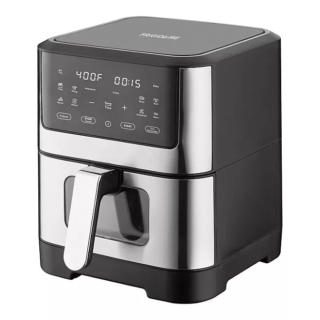 Electric Digital Air Fryer with 6L Nonstick Basket and Customized Colors