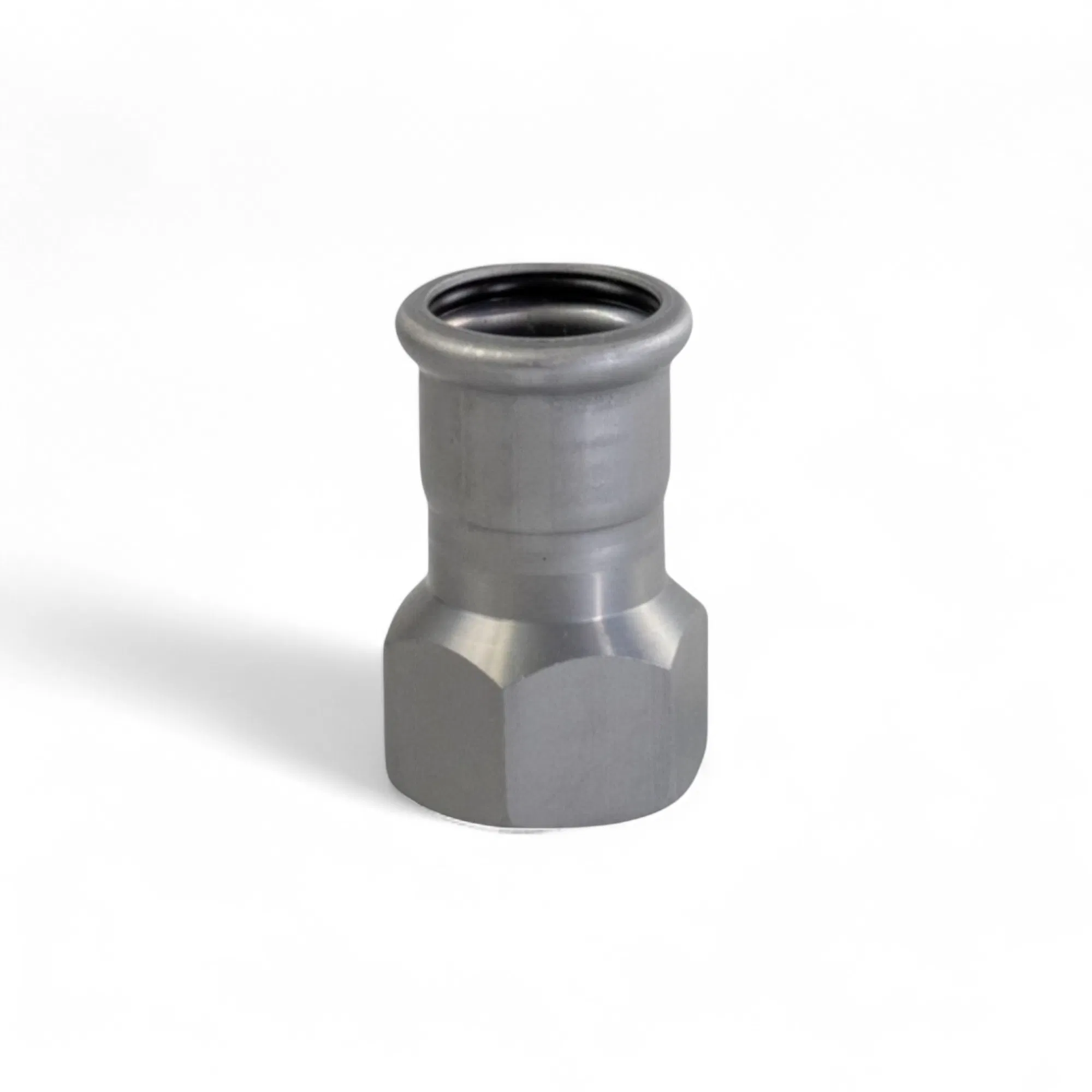 Adapter, Zinc Plating, Galvanized, AISI 304/316L Stainless Steel, Fire Sprinkler, Gas, HVAC, M Profile Press Fitting