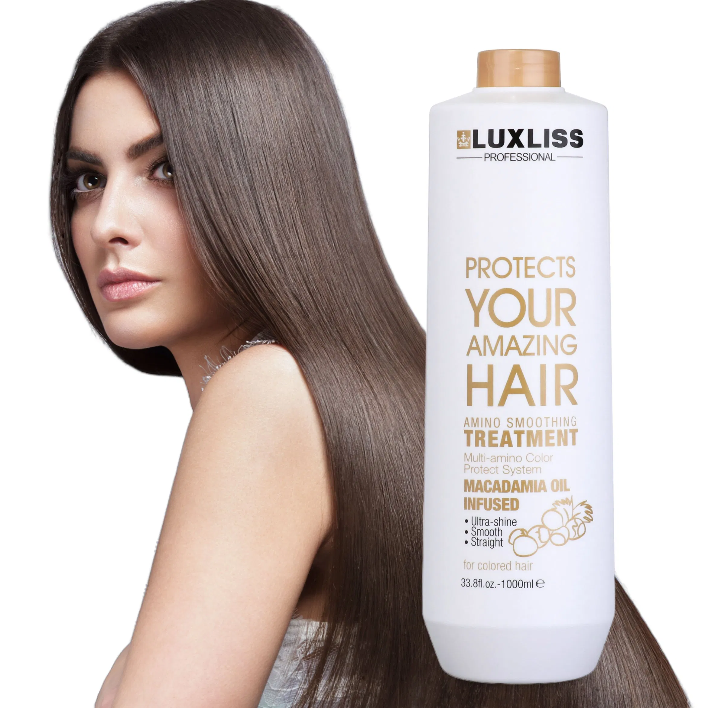 Wholesale Hair Treatment Product Macadamia Oil Amino Smoothing Straight Hair Cream