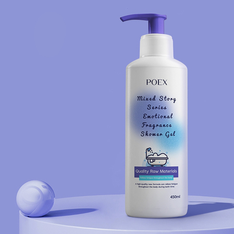 Plant Extract Fragrance Shower Gel Body Wash Bath Set Moisturizing Whitening Exfoliating Hydrating Skin Care