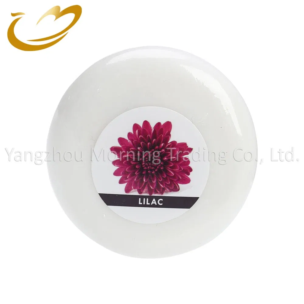 Manufacturer Wholesale Customize 100g Round Lilac Bath Soap