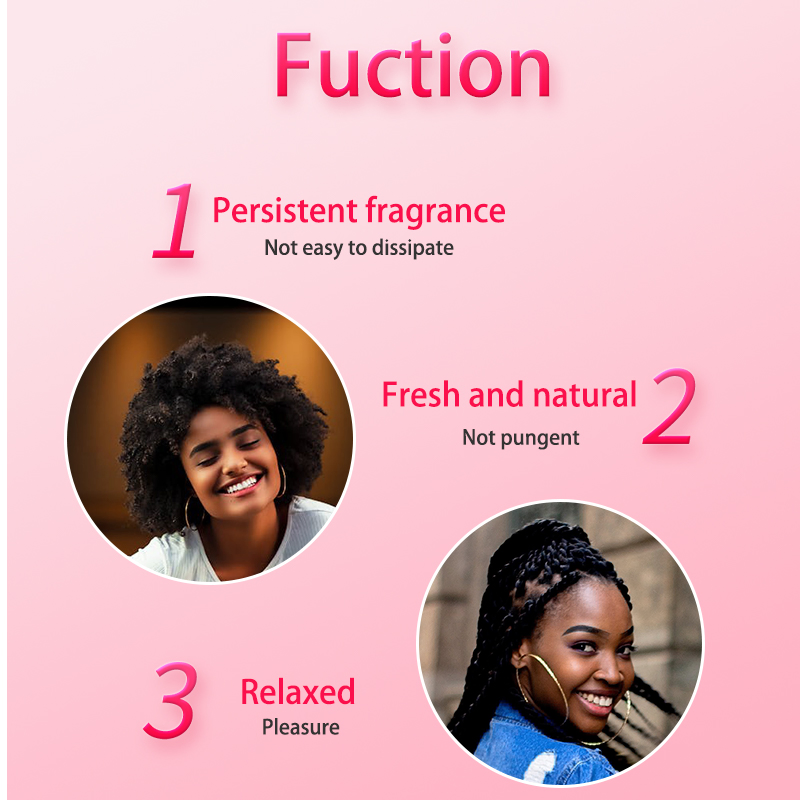OEM Free Sample Custom Care Hair Products Vegan No Irritant Long-Lasting Moistures Hair Perfume