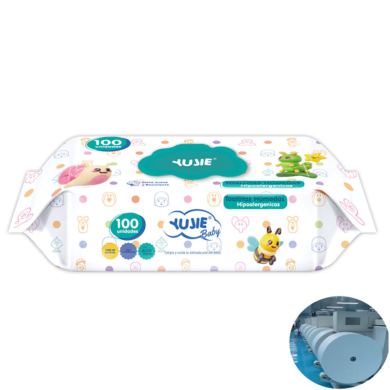 Antibacterial Baby Wet Wipes, Soft and Gentle, 15X20cm Size