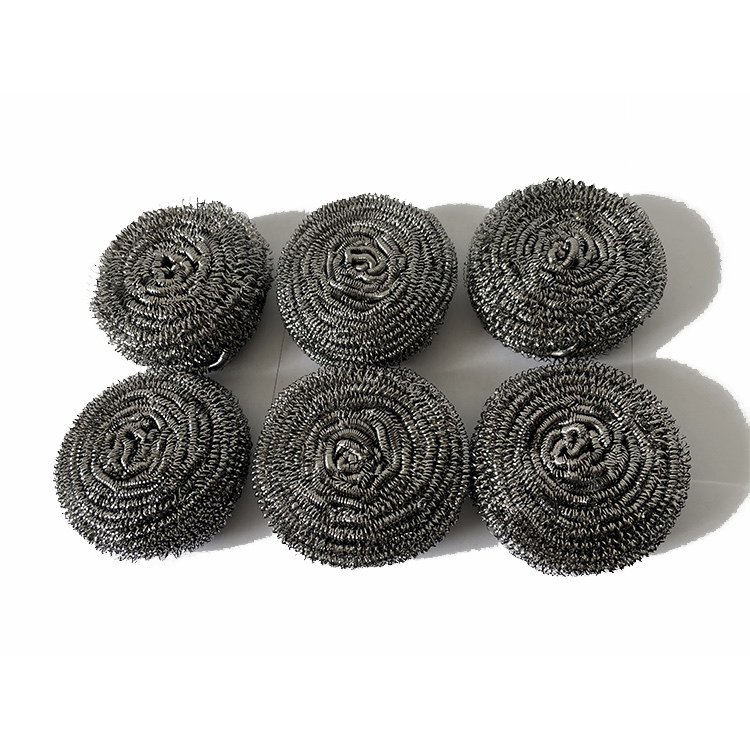 Manufacturer Custom Quality Assurance 304 316 410 430 Stainless Steel Scourer for Kitchen Cleaning 5g-150g
