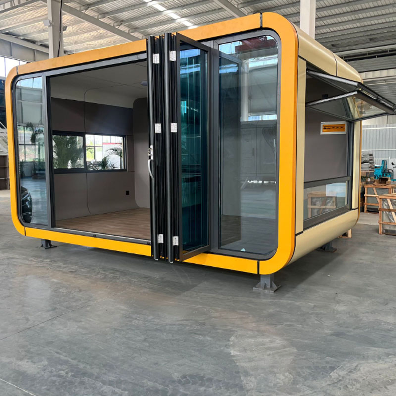 Manufacturers Customize Outdoor Mobile Apple Cabin Reception Lounge Scenic Camping Homestay Space Capsule