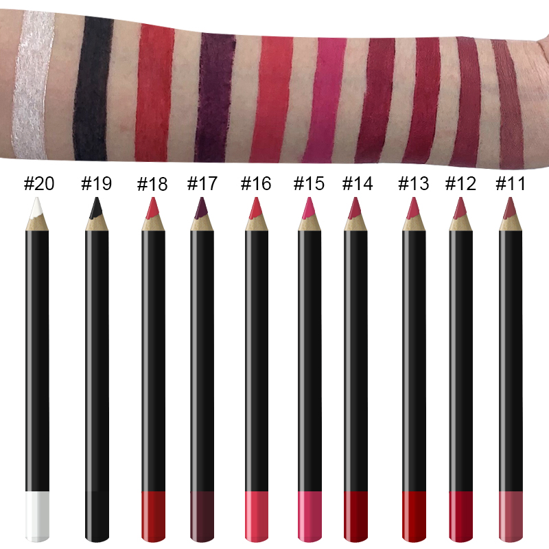 Customize Lip Liner High Pigmented Natural Private Label Wholesale Lipliner Lip Pencil