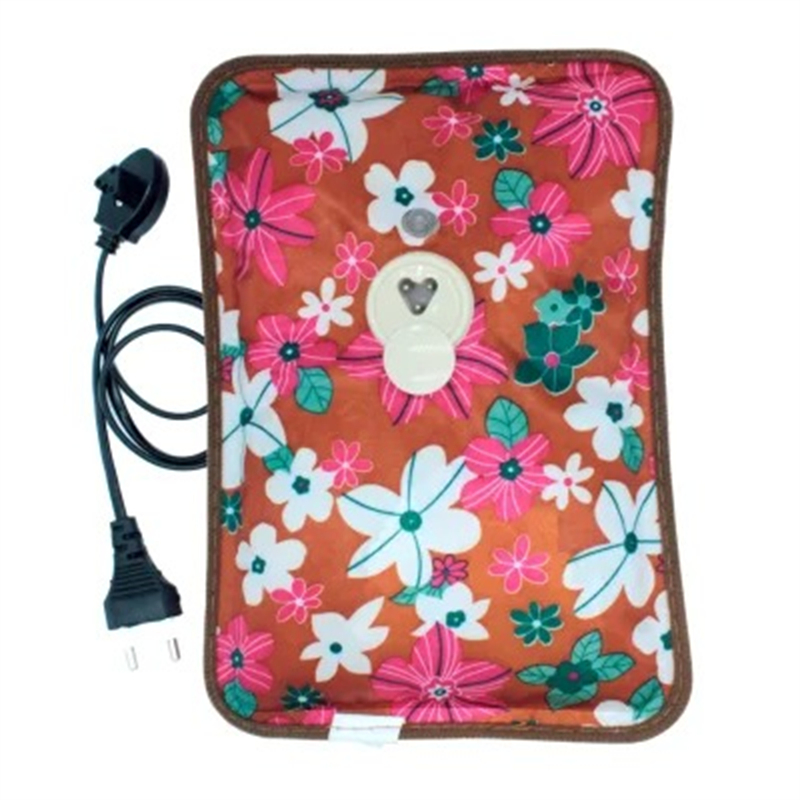 Customized Printed Mercerized PVC Electric Hot Water Bottle