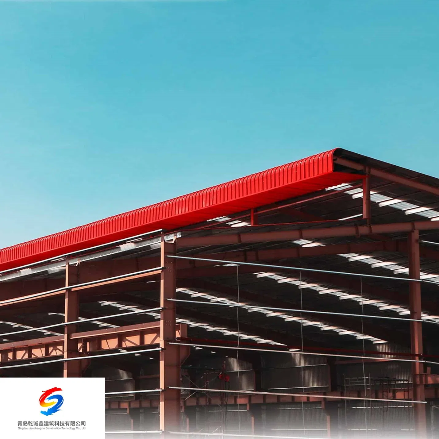 Professional Design of Large-Span Industrial Plants, Steel Structure Factory Workshops