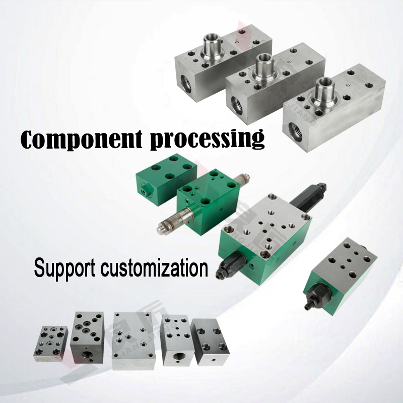 Корпус главного насоса и клапанный блок 50-2