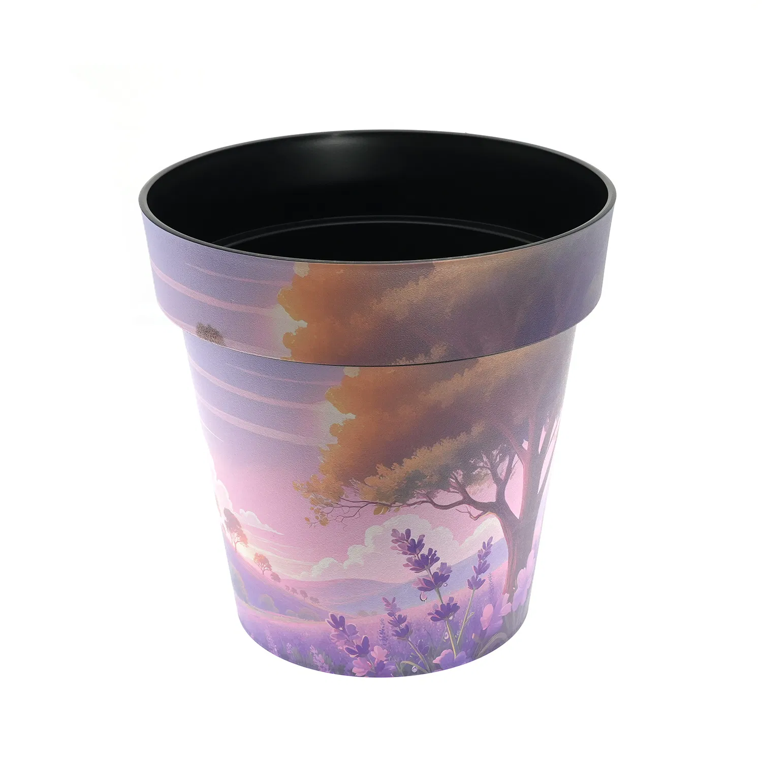 Stylish Colorful Decorative Flower Pot with Furniture Hotting Fiberglass Planter