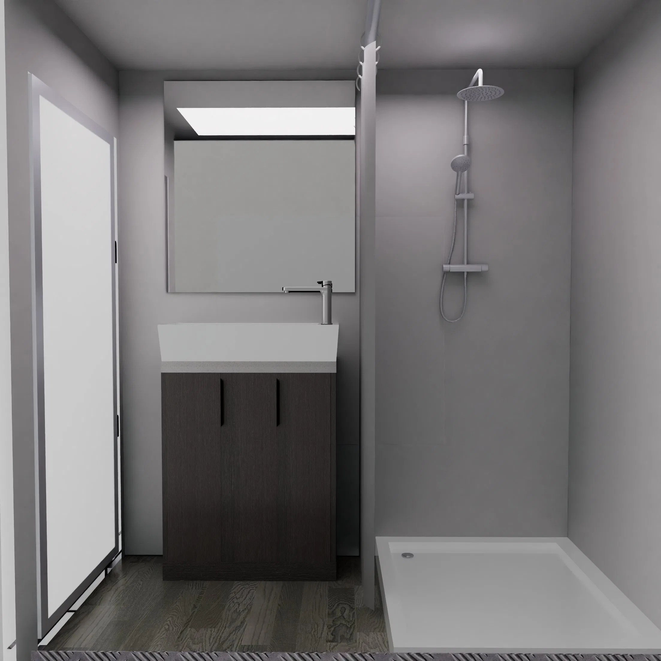 Camping Portable Restroom Trailer Eco-Friendly Mobile Washroom for Outdoor Trips