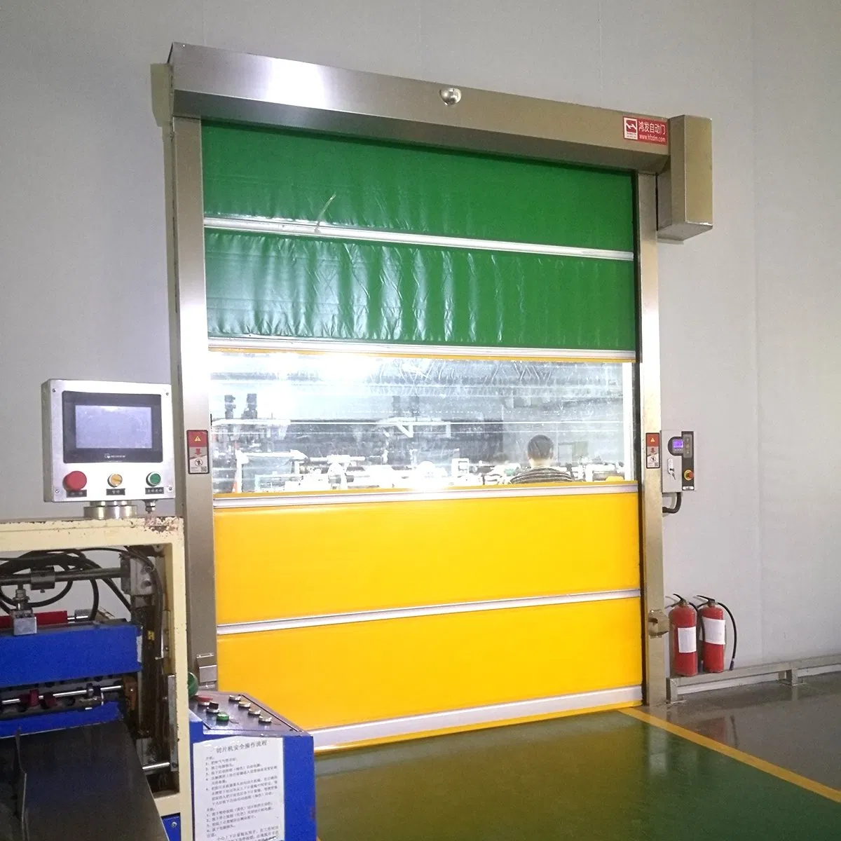 Fireproof Rated Roller Shutter Door (HF-k192)