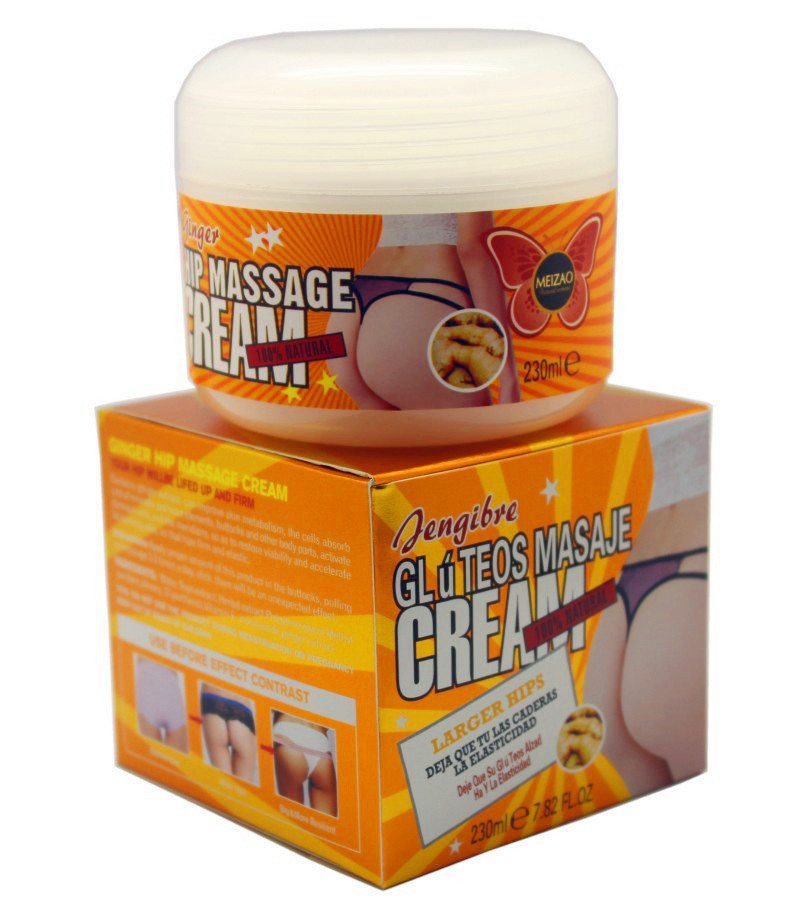 Natural Herbal Ginger Hip up Cream Bigger Buttock Enhancer Cream Butt Cream Larger Lifting Sexy HIPS Body Cream