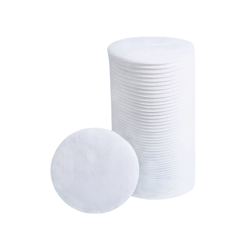 Organic Cotton Makeup Pads Natural Unbleached Makeup Remover Round No Knurling