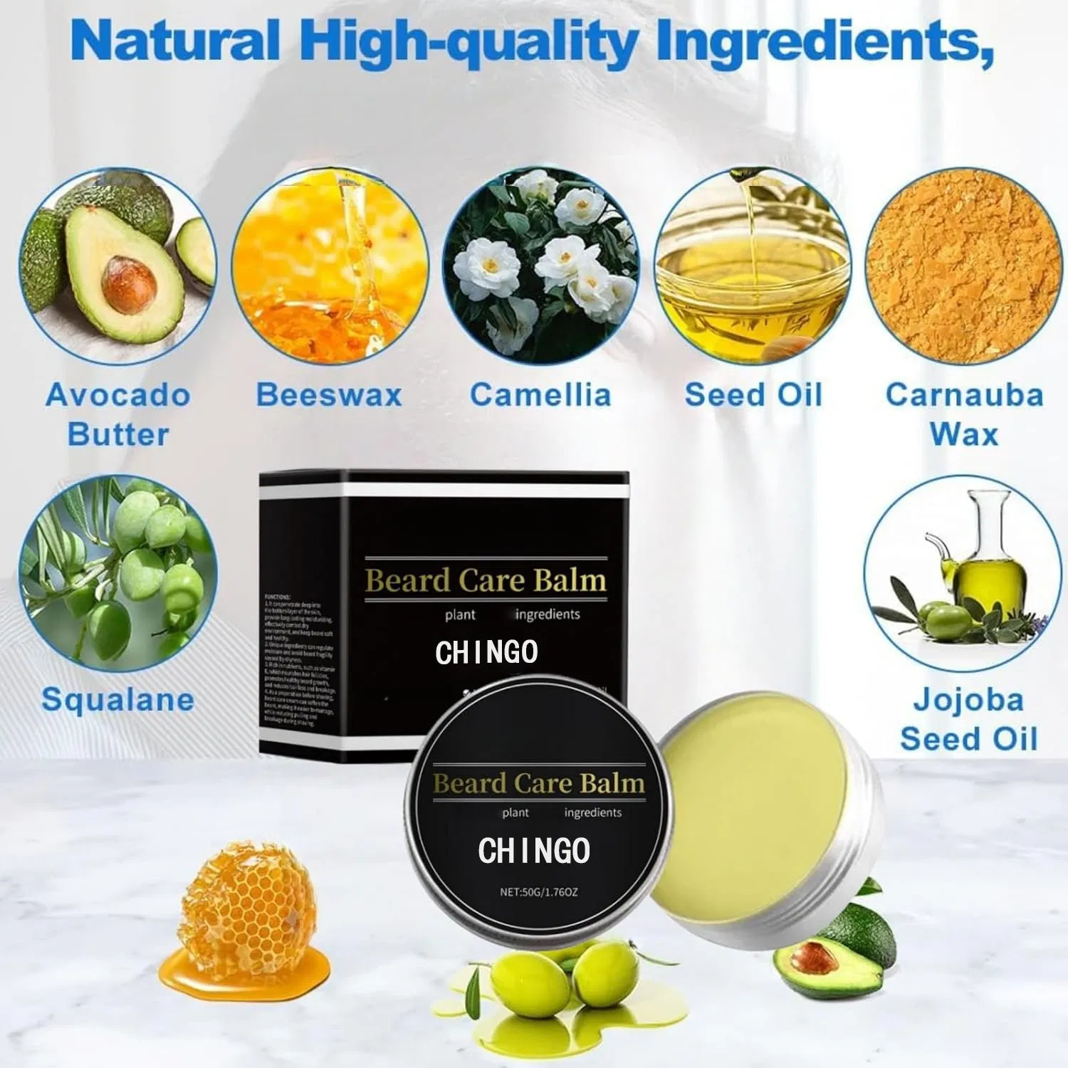 Grow Thicker Beard Faster & Naturally Beard Balm