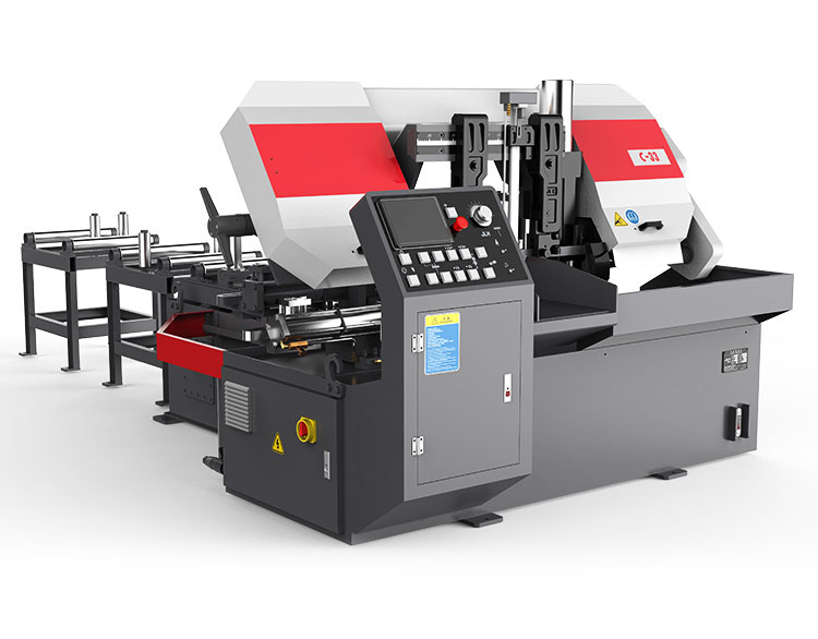 Станок ленточнопильный с гидроуправлением по металлу