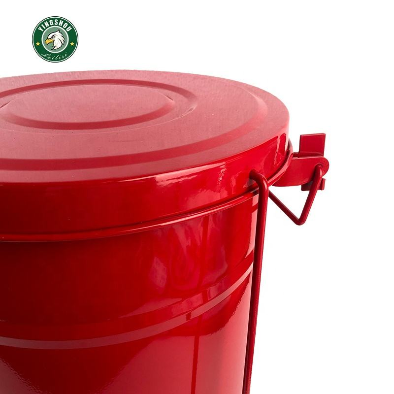 Red Rags Oily Waste Cans Protective Film Oil and Gas Paint Rag Cans