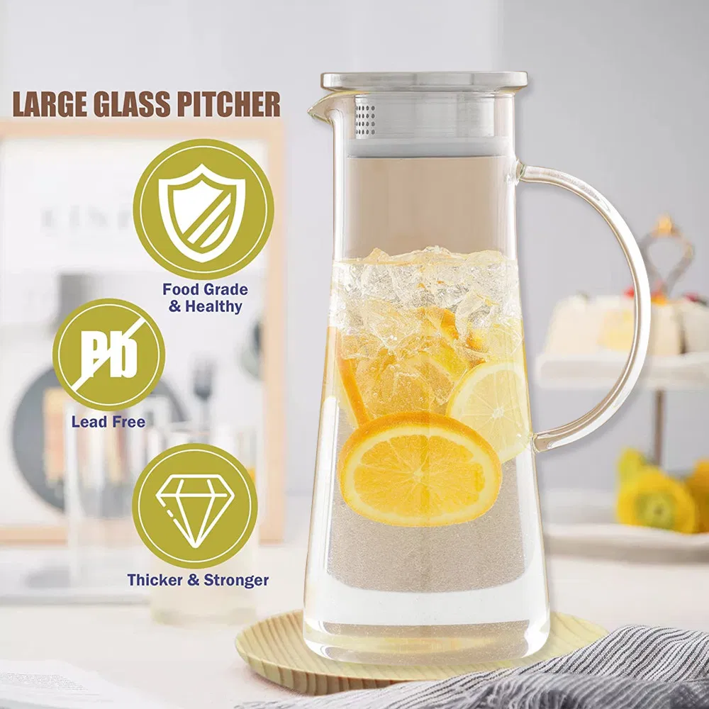 Glass Water Pitcher Glass Water Jug