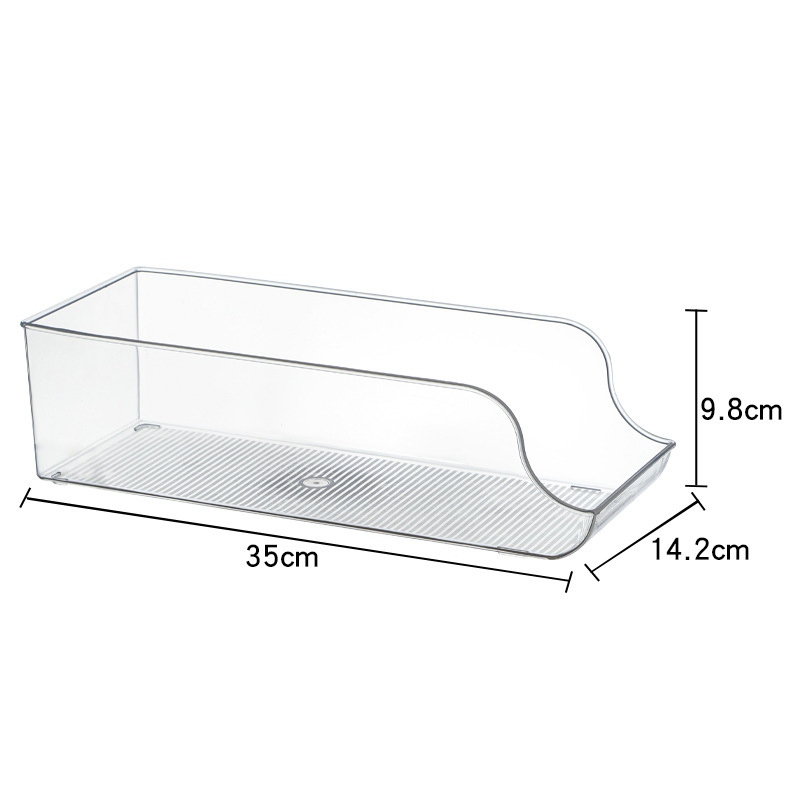 Kitchen Can Organizer Storage Organizer, Fridge & Freezer Organization (Clear)