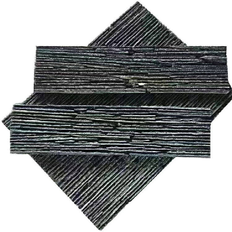 Artificial Indoor Slate Cladding Stones Wall Panels Cultural Stone for Home Decoration