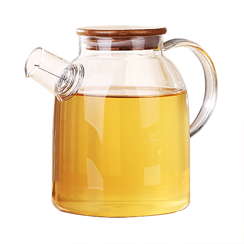 High-Temperature Resistant Thickened Glass Teapot Tea Teapot Kettle