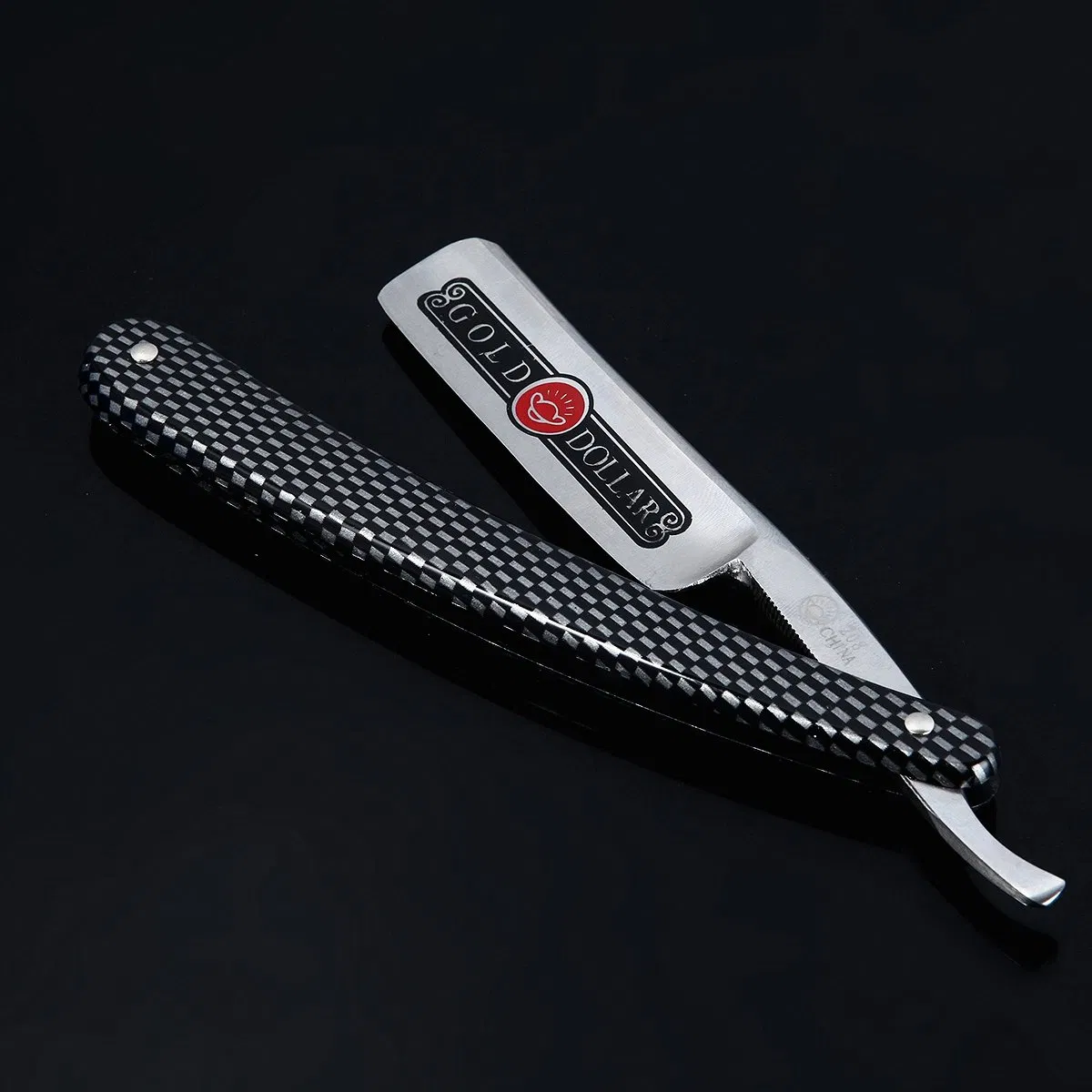 Classic Mens Barber Straight Beard Shaving Razor with ABS Handle
