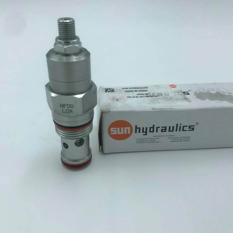 Гидравлический картриджный клапан управления потоком Sun