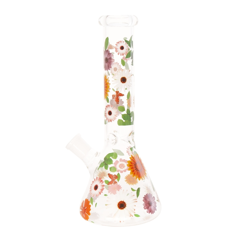 Wholesale 14 Inches 14mm Bowl Glass Water Pipe Glass Smoking Pipe