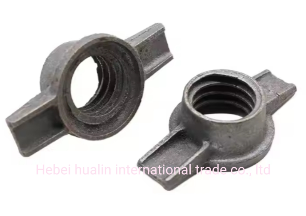 Black Zinc Plating Stainless Steel D Nut/Six Nut