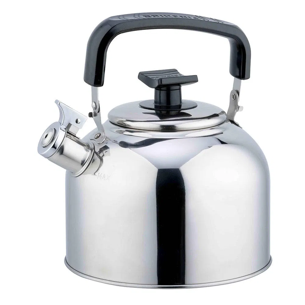 3-6L Japan Style Stainless Steel Whistling Kettle with Mug Spoon Cup Filter, for South America Like Chile, Bolivia, Peru Uruguay