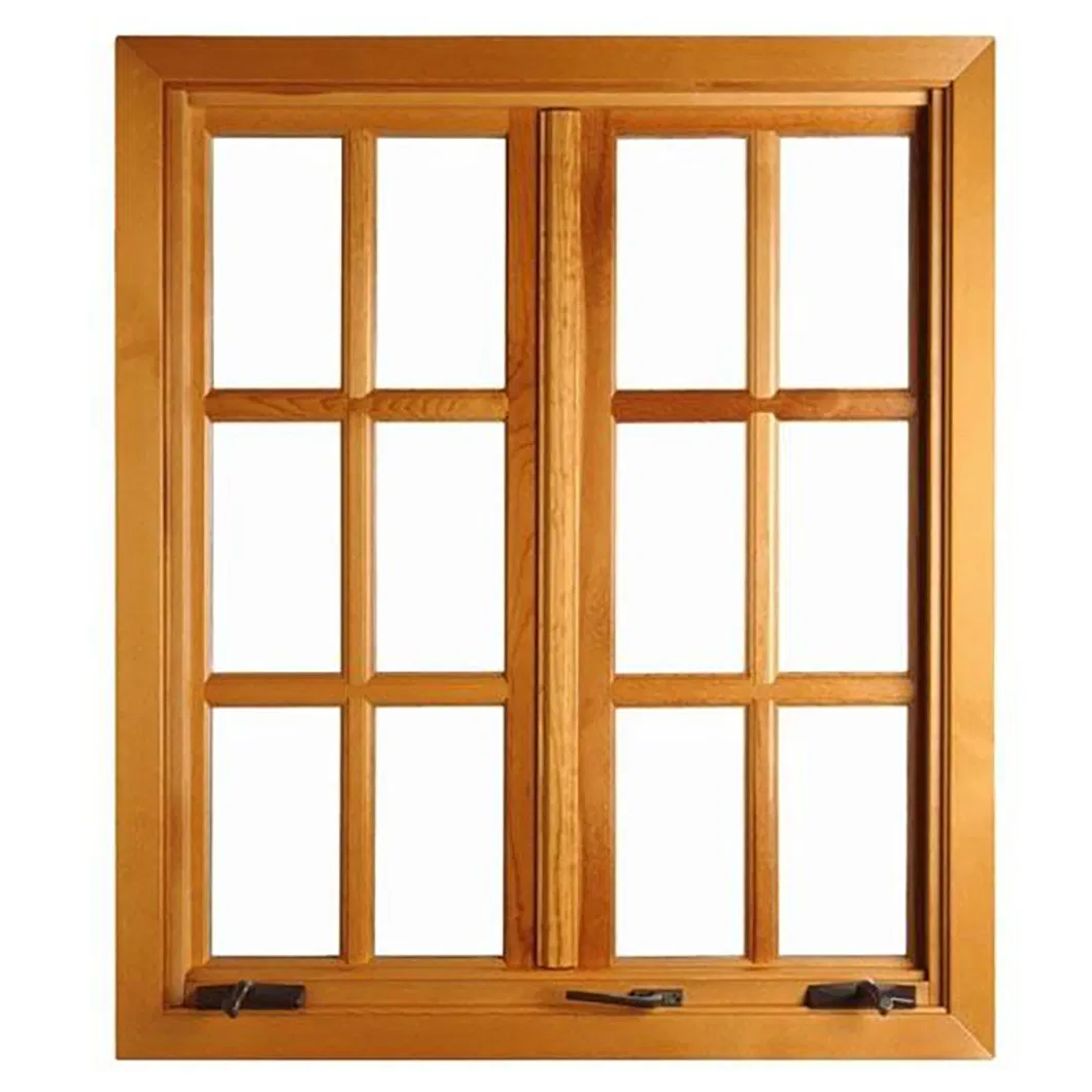 Modern Design Window for Your House, Round or Any Customized Shape Wood Specialty Glass Window