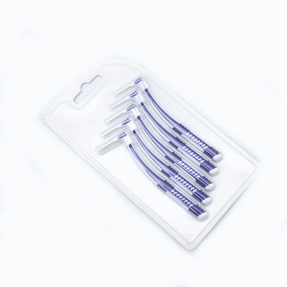 BSCI Competitive Pricing Mass Produced L Shape Interdental Brushes