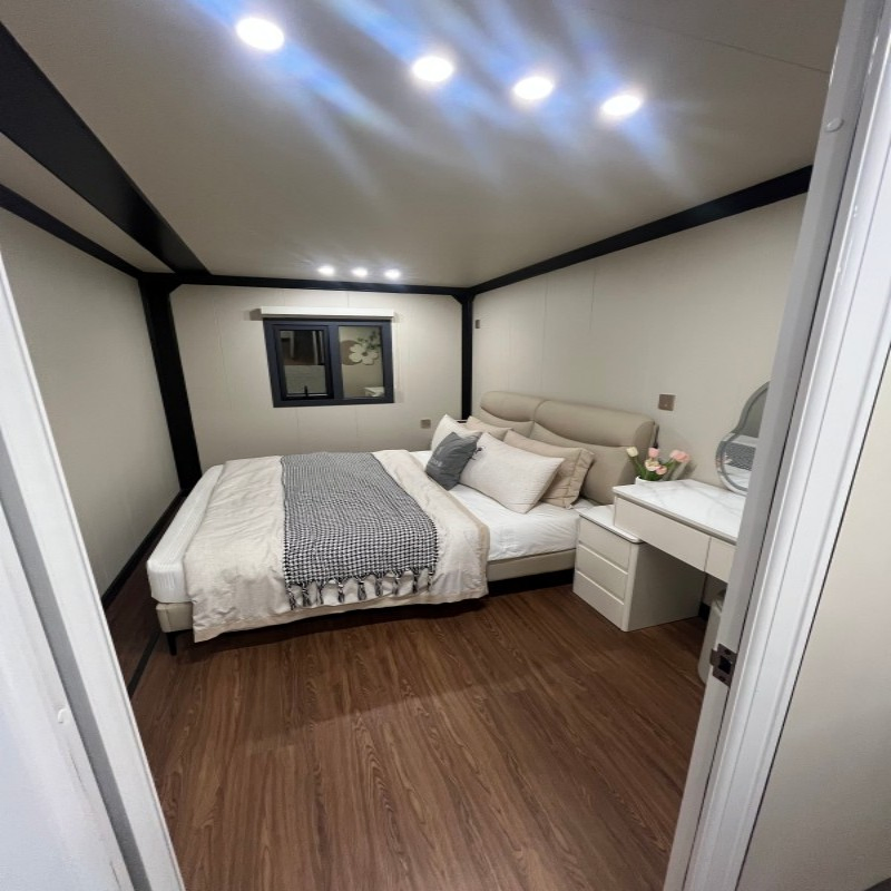 Mobile Expandable Container House for Construction Site Dormitories Modular Expandable
