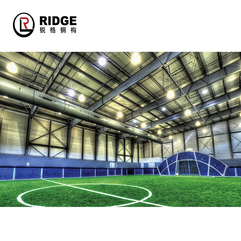 Estrucutra Metalica Prefabricated Steel Structure Clear Span Football Stadium Building