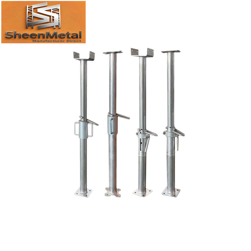 Customizable Silver Construction Steel Scaffold Props for Efficient Building