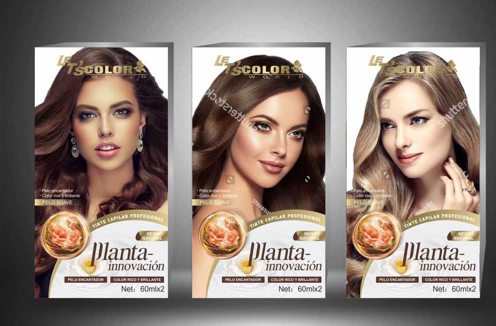 Popular Natural Hair Color Cream for Hair Root 60ml+60ml