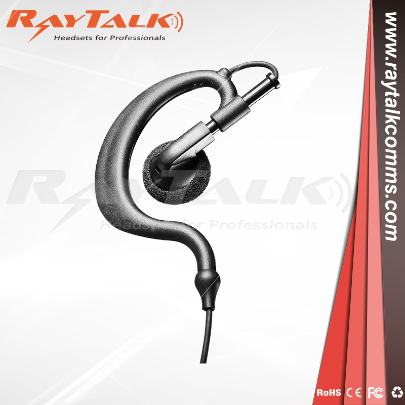 Two Way Radio Earpiece G Shape Earpiece for Icom IC-F1000