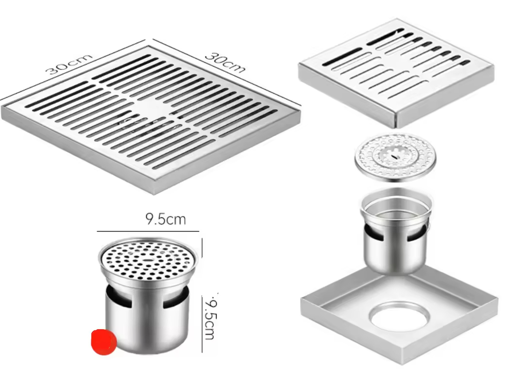 Anti-Odor Floor Drain for Enhanced Home Hygiene and Odor Control