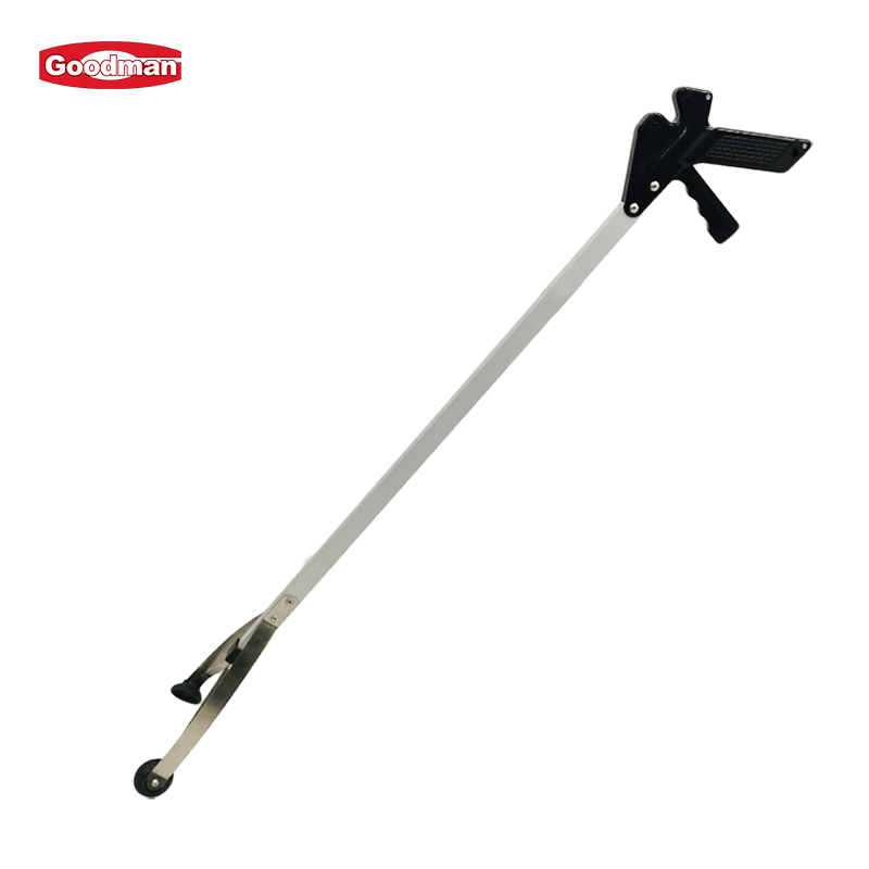 Wholesale Factory Aluminum Eco-Friendly Carry Grabber Litter Pick Tool Folding Handle Reach Trash Picker Tool