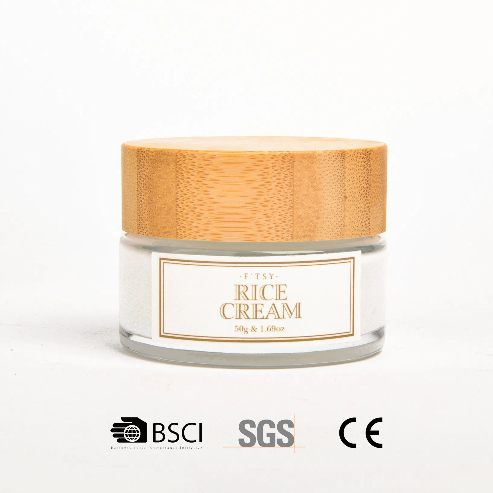 Hot Selling Pure Natural Whitening Rice Cream Anti Aging Rice Extract Cream Wholesale Factory