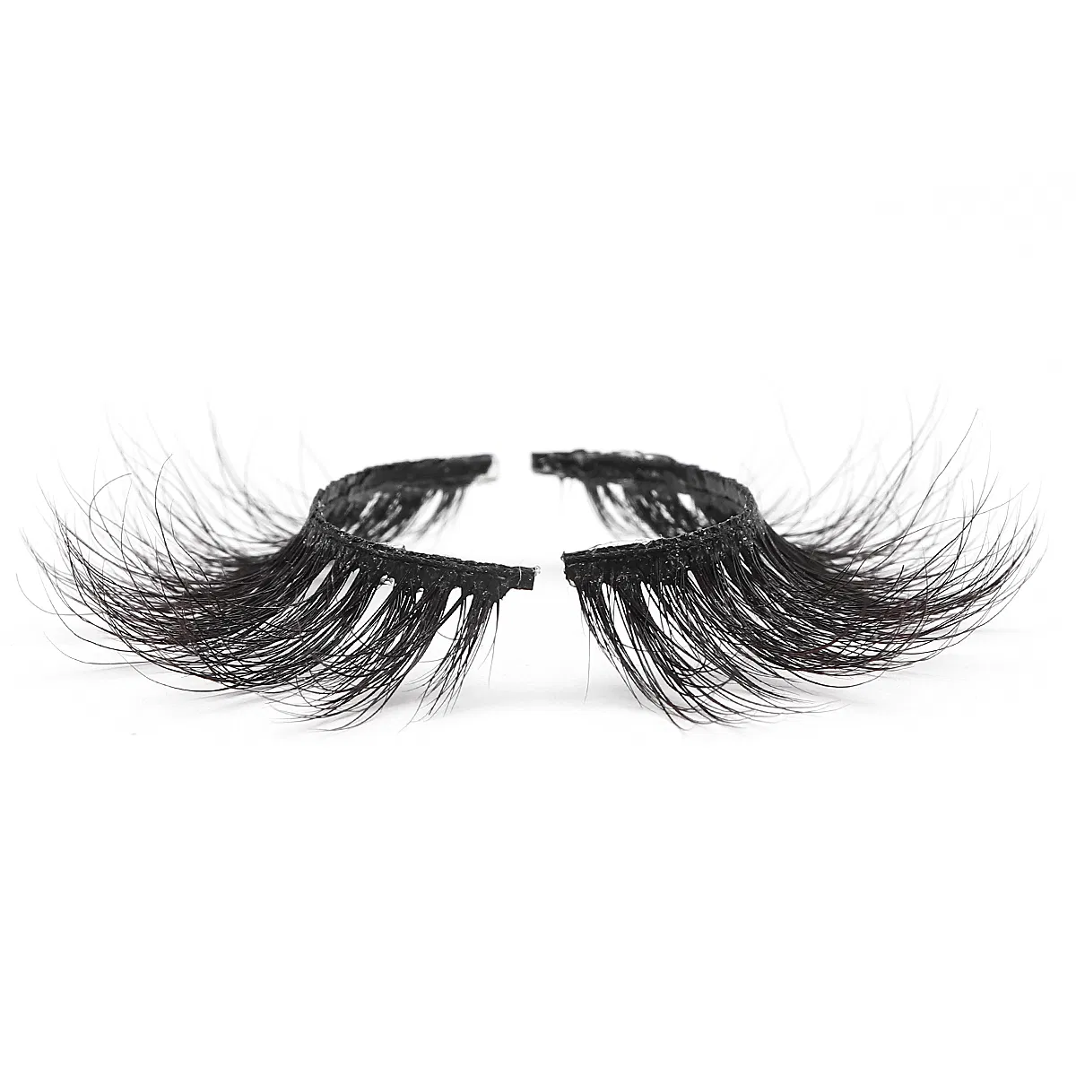 Ks05 3D Mink Eyelashes Vendor 5D Mink Strip Lashes with Custom Eyelashes Packaging Cruelty Free Eyelashes